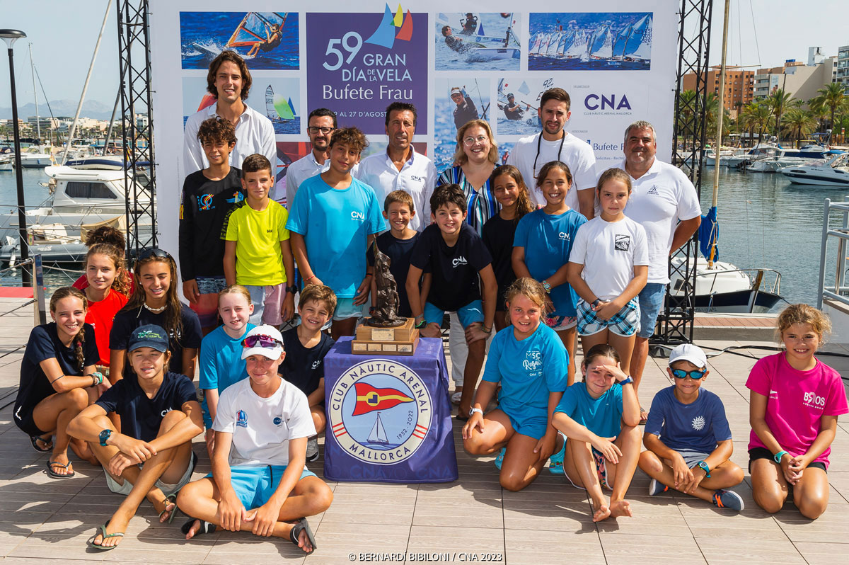 The 59th Great Day of Sailing - Bufete Frau started in the Club Nàutic S'Arenal