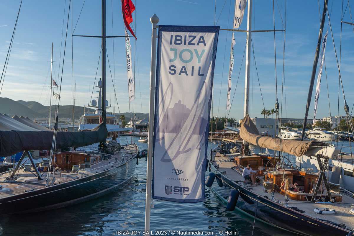 The J class begin the thrid edition of the Ibiza Joy Sail