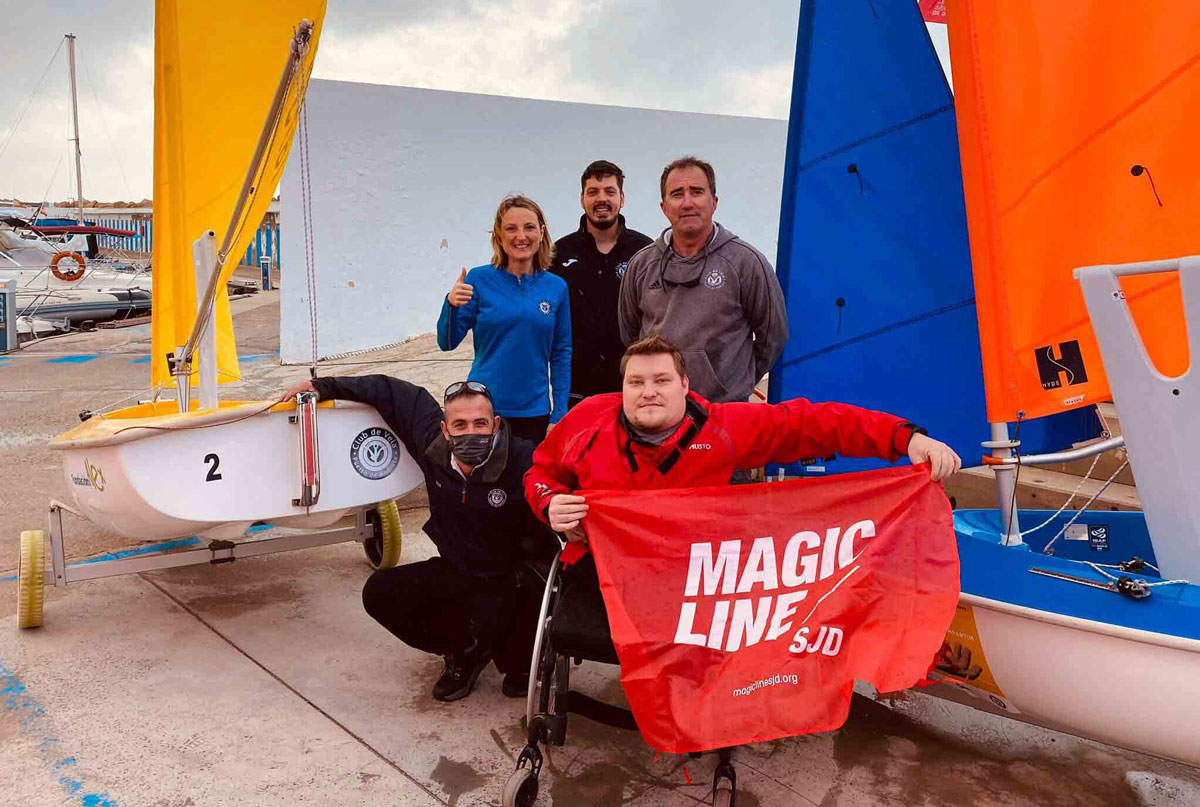 Magic Line brings adapted sailing to people in situations of vulnerability